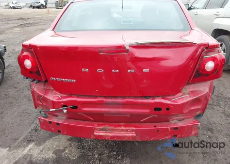 2013 Dodge Avenger Se from USA, damaged, VIN 1C3CDZAB5DN618014